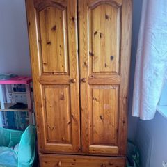 pine wardrobe
