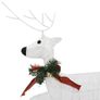 Reindeer & Sleigh Christmas Decoration 60 LEDs Outdoor White Image 8