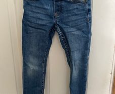 Blue girl jeans 104 Polarn O Pyret