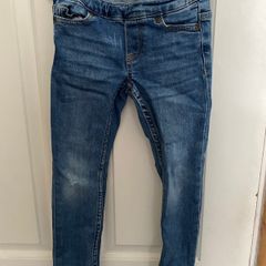 Blue girl jeans 104 Polarn O Pyret