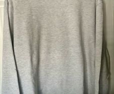 Gray sweatshirt