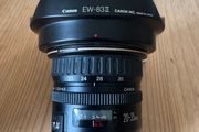 Canon EF 20-35 wide angle zoom lens