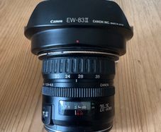 Canon EF 20-35 wide angle zoom lens