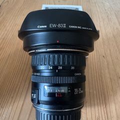 Canon EF 20-35 wide angle zoom lens