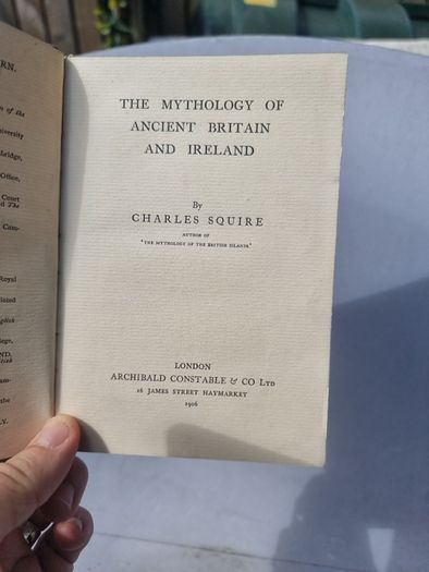 The mythology of ancient Britain and Ireland 1906.