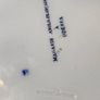 Rare Antique C1887 Wedgwood Flow Blue "Rose and Jessamine" Plate Image 3