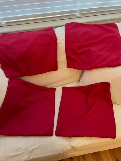 Dunnes pink and floral cushion covers x4