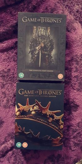 Game of Thrones Boxsets 1st and 2nd Season