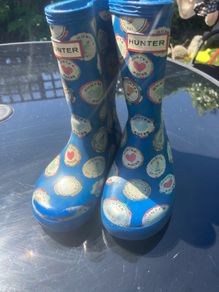 Kids hunter wellies