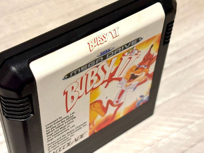Bubsy 2 for Mega Drive - Boxed & Minty