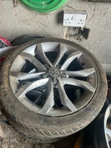 4 x 17" alloy wheels for VW golf