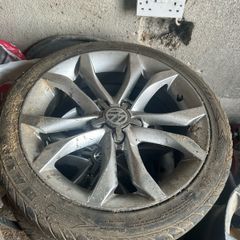 4 x 17" alloy wheels for VW golf