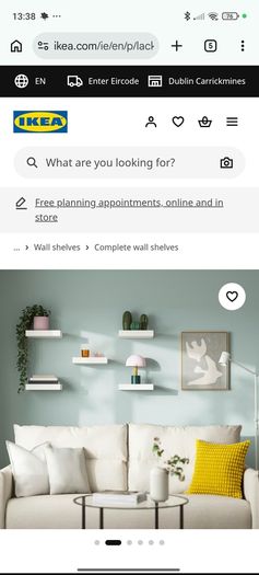IKEA LACK shelves x 2 in original packaging