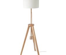Lauters White Ash Adjustable Floor Lamp