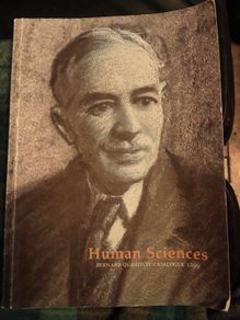 Human Sciences Bernard Quaritch Catalogue
