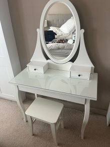 IKEA dressing table & stool