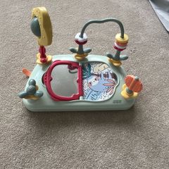 Baby bumbo seat tray top activity attachment
