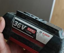 Bosch battery 36v 4.0ah