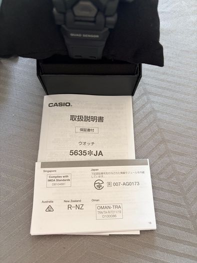 G Shock Gravity Master Quad Sensor Pilots watch for sale