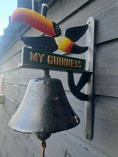 Guinness cast iron bell