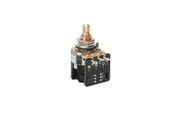 CTS Push-Pull (DPDT) Potentiometer, Choice of 250K or 500K, Split Shaft
