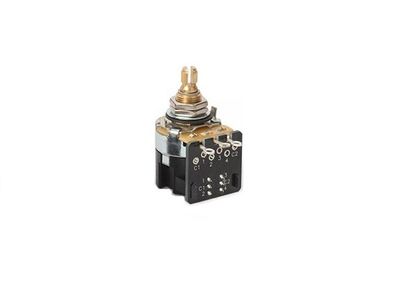 CTS Push-Pull (DPDT) Potentiometer, Choice of 250K or 500K, Split Shaft
