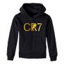 Kids Ronaldo CR7 Inspired United Hoodie T Shirt Hoody footy Merch Jumper Christiano Ronaldo Tee Boys Girls Gift football Top Tee Image 8
