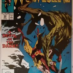 Wolverine #34 The Hunter in Darkness: Marc Silvestri - (1990)