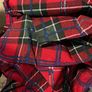 Cotton tartan material/fabric Image 2