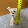 Vintage Sylvac Long Neck Ceramic Dog Figurine Image 5
