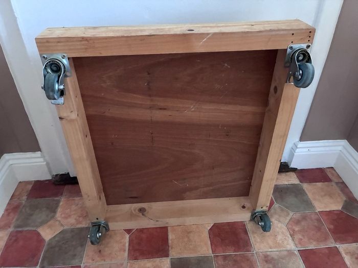 Wooden furniture dolly