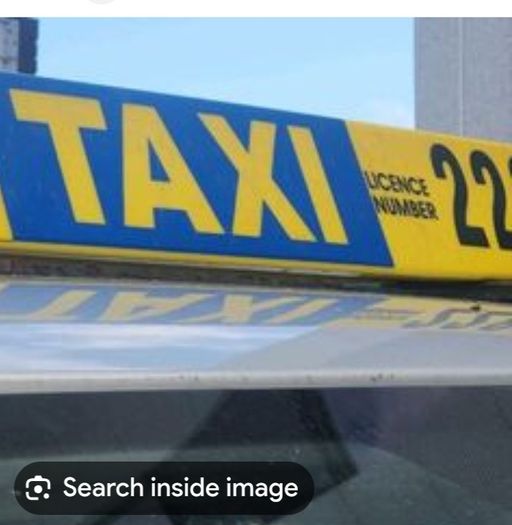 taxi plate