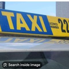 taxi plate