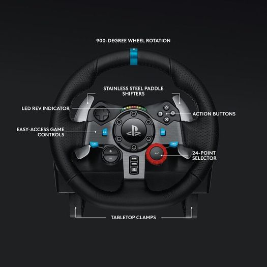 Logitech G29 SE Logitech G29 SE Logitech G29 SE Driving Force Racing Wheel, Pedals & Shifter Bundle