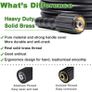 8M Pressure Washer Hose 1/4", 220 Bar/3200 PSI Kink Resistant High Power Washer Hose Replacement with M22 14mm Female Thread (FREE POSTAGE) Image 4