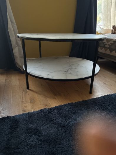 marble style  coffee table