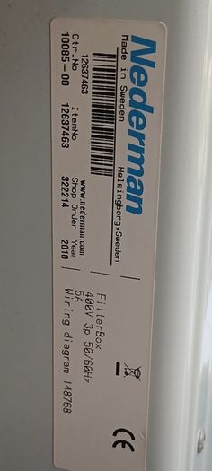 mobile Nederman extract filterbox