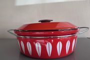 Vintage Cathrineholm pot Scandinavian retro