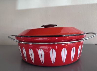 Vintage Cathrineholm pot Scandinavian retro