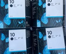 4 X HP Toner Cartridge Black 10