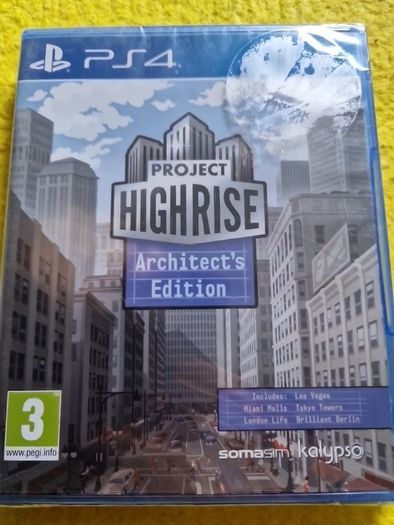 Brand new Project Highrise Architect s Edition PlayStation4 Ps4 Games Original