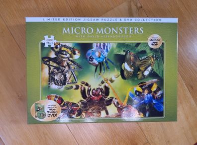 David Attenborough Micro Monsters Jigsaw and DVD