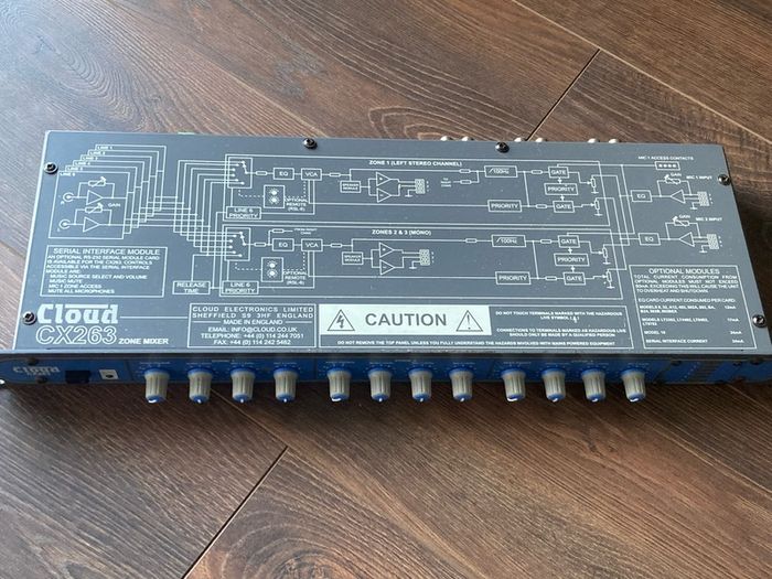Cloud CX263 3 Zone Mixer