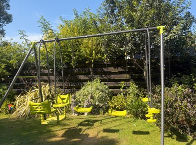 Double swing and double glider set