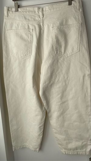 Carolyn Donnelly The Edit Cream Denim Jeans plus size New