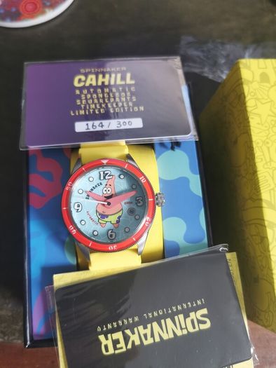 Spinnaker Patrick O'Clock watch limited 300