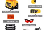 360 Rotary Laser Level Self-Leveling 300m Vertical Horizontal Scanning Professional Powerful Measurement Construction Tool