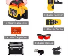 360 Rotary Laser Level Self-Leveling 300m Vertical Horizontal Scanning Professional Powerful Measurement Construction Tool