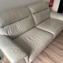 3 seater Leather couch Image 3