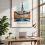 Stockholm Wall Art Print, Travel Poster Image 6